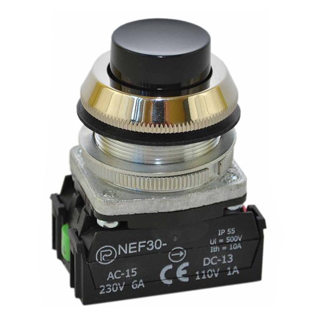 Przycisk NEF30-W2X/W3 czarny W0-NEF30-W 2X/W3 S PROMET