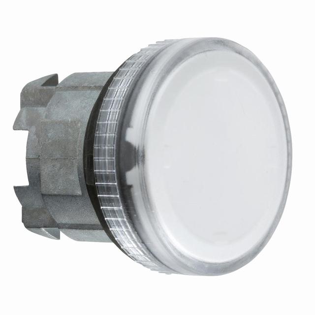 Harmony XB4 Lampka sygnalizacyjna przeźroczysta żarówka BA 9s metalowa karbowana ZB4BV07S Schneider