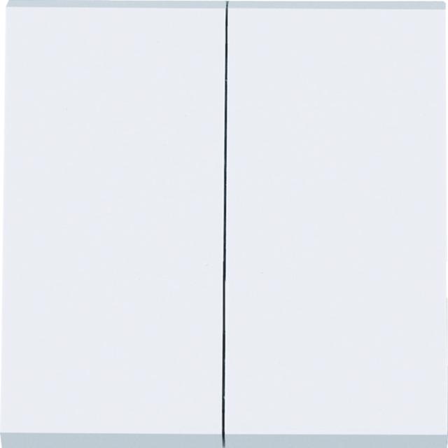 lumina Klawisze do łączników 2-klawiszowych, biały