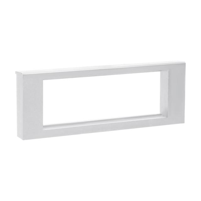 Ramka bez separatorów do kaset NORGEN biała OR-GM-9010/W/RM ORNO