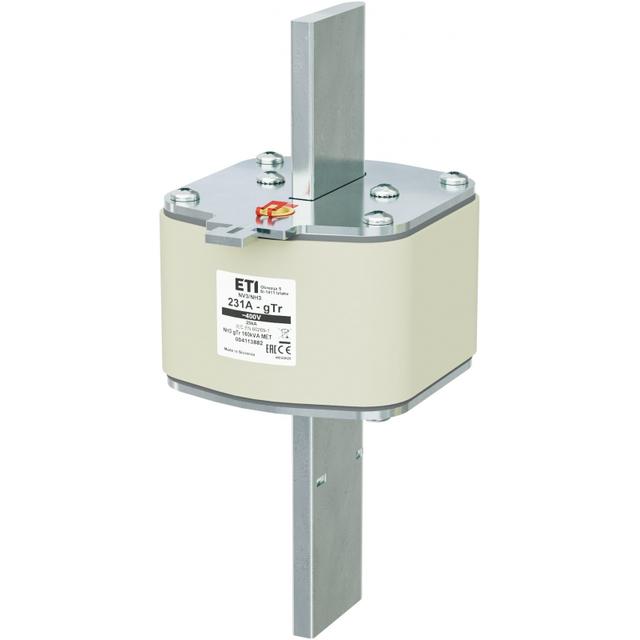 Wkładka topikowa NH pomiarowa gTr NH3 gTr 231A 400V 160kVA MET 004113882 ETI