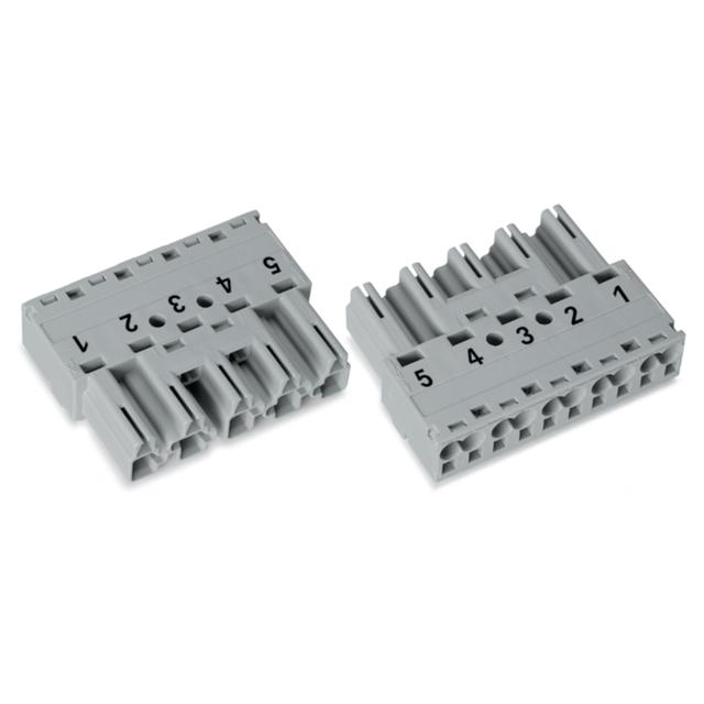 WINSTA wtyk 5-torowy szary