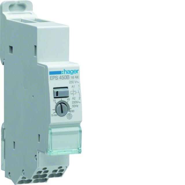 Przekaźnik bistab. elektroniczny 230V 1Z 16A z regul. opóźnien. QuickConnect EPS450B HAGER
