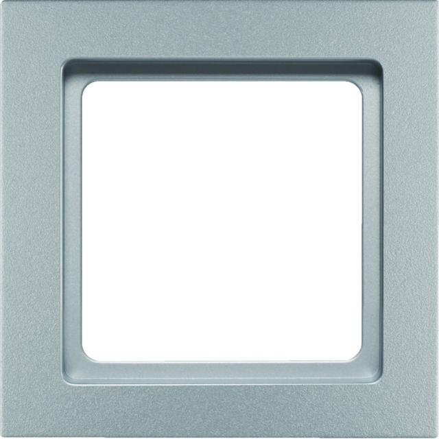 BERKER Q.3 Ramka pojedyncza aluminium aksamit lakierowana 10116094 HAGER