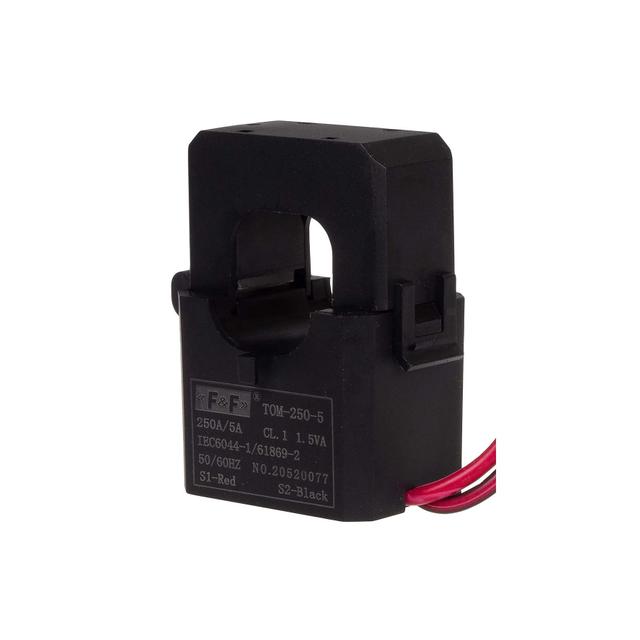 Miniaturowy przekładnik prądowy z otwieranym rdzeniem 250-5A TOM-250-5 F&F