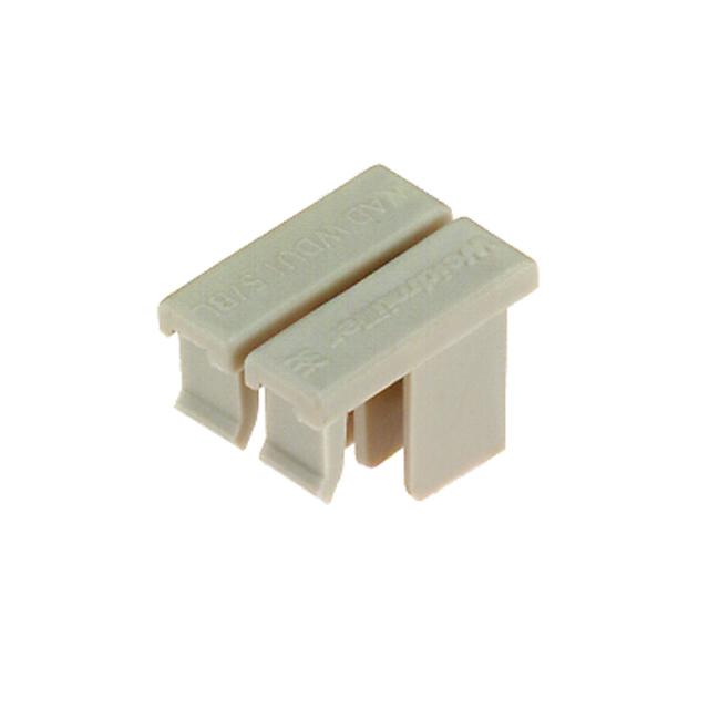 WAD WDU1.5/BLZ/BLA Pokrywa złącza, Wemid, Ciemnobeżowy, Wysokość: 12.75 mm, Szerokość: 9.48 mm, Głębokość: 8.85 mm /20szt./ 1577400000 WEIDMÜLLER