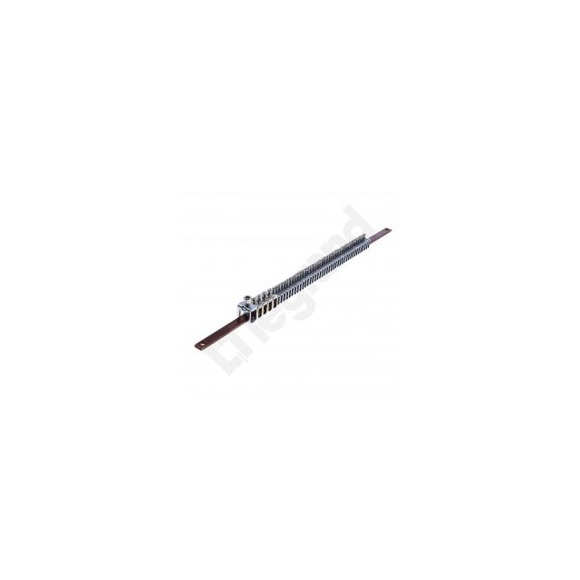 Szyna Zbiorcza Miedziana 12x4x455Mm Z Zaciskami Przyłączeniowymi 037302 LEGRAND