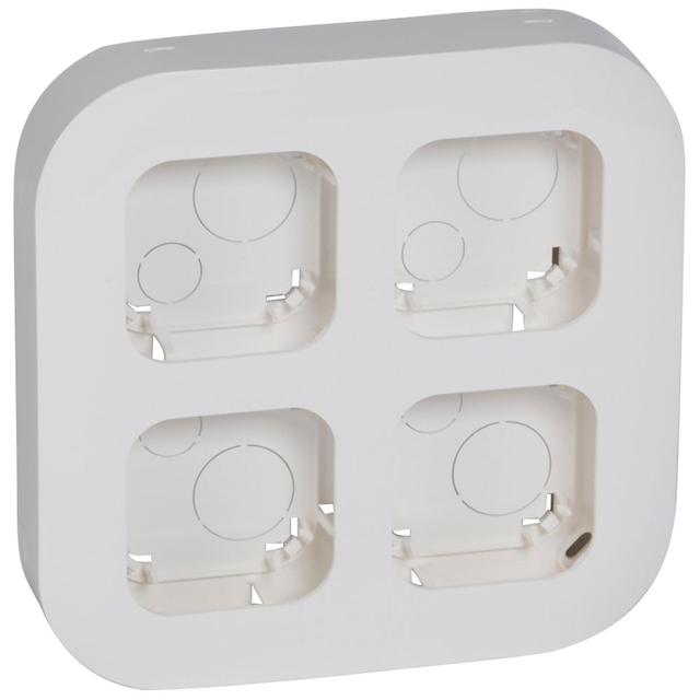 Forix IP20 Stacja Robocza Na 4 Mechanizmy Biała 782494 LEGRAND
