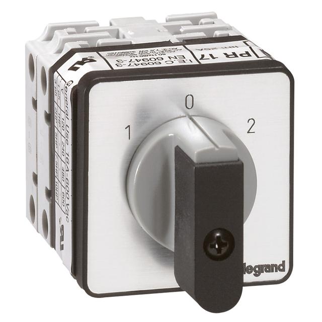 Przełącznik Krzywkowy 0-1-2 Pr17 20A 2P 027436 LEGRAND