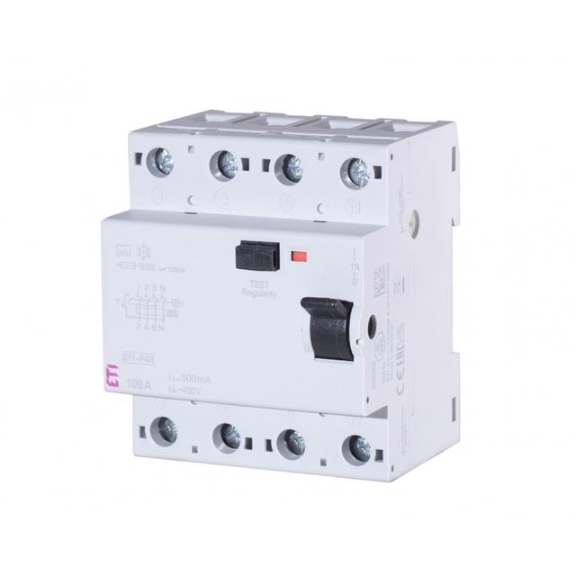 EFI-4 100/0,03A, AC - Wyłącznik  różnicowoprądowy