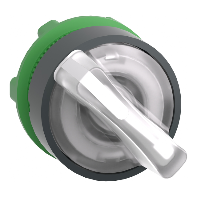 Harmony XB5 Przełącznik 2 położeniowy LED biały plastikowy ZB5AK1213 Schneider