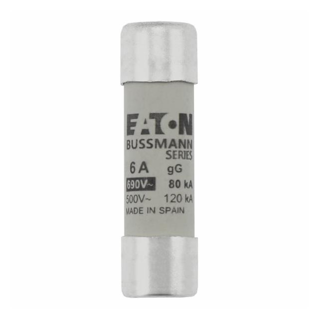 CYLINDRICAL FUSE 14 x 51 6A GG 690V AC Wkładka cylindryczna 14 x 51mm 6A GG 500V AC C14G6 EATON