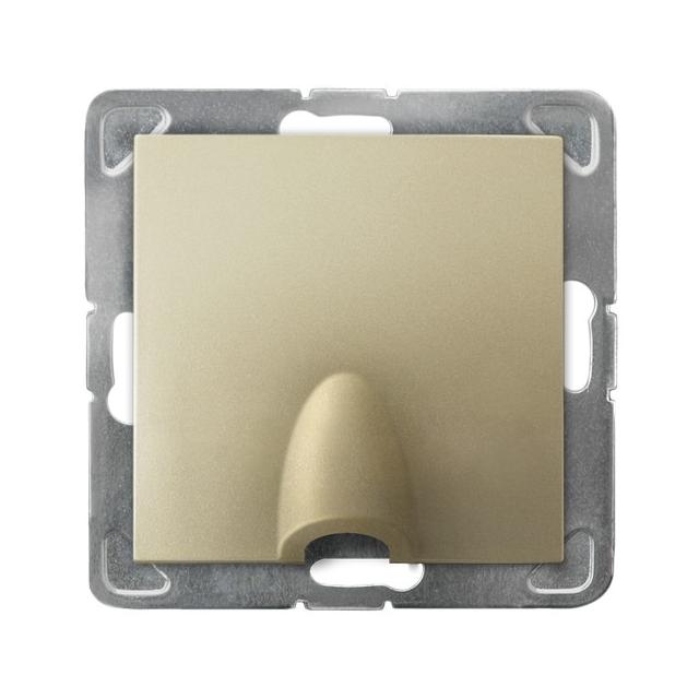 IMPRESJA Przyłącz kablowy - kolor złoty metalik