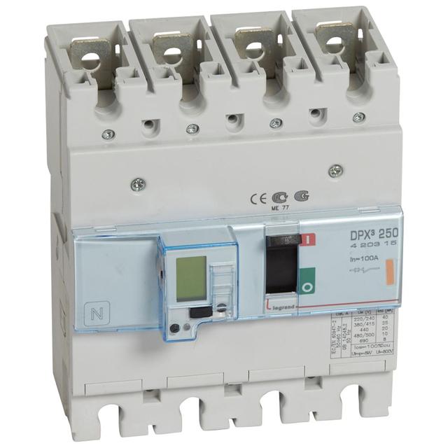 Wyłącznik Mocy 100A 4P 25Ka DPX3 250 El 420315 LEGRAND