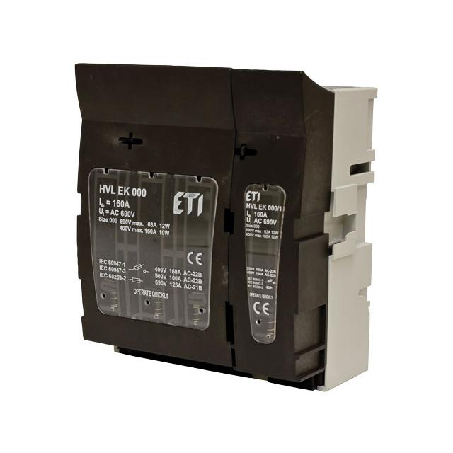 HVL EK 000 4p M8 -Rozłącznik skrzynkowy  4-biegunowy