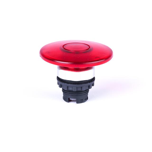 Ex9P1 M6I r Przycisk grzybkowy 60mm z samopowrotem możliwość podświetlenia czerwony 105653