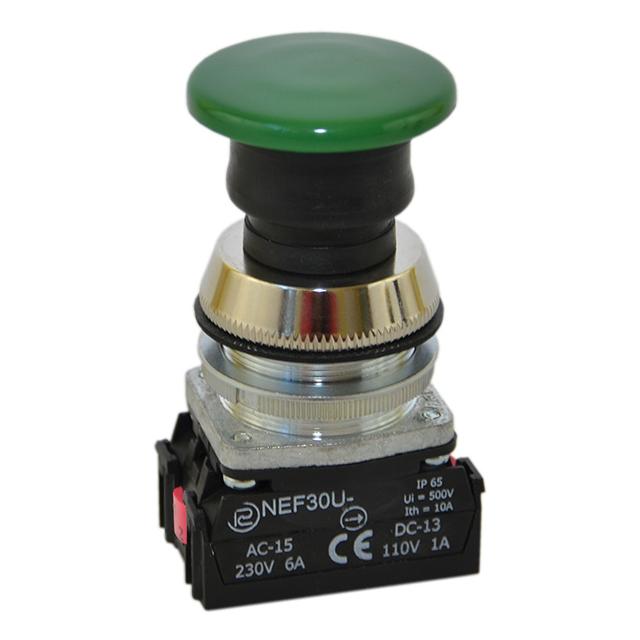 Przycisk NEF30-UDY zielony W0-NEF30-UD Y Z PROMET