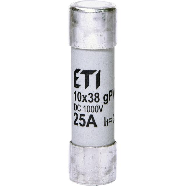 Wkładka topikowa cylindryczna PV CH10x38 gPV 25A 1000V DC 002625139 ETI