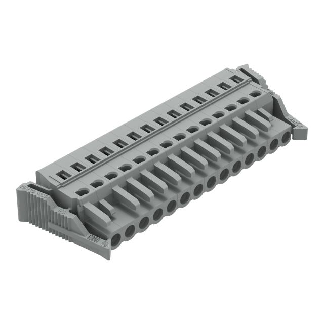 Gniazdo MCS‑MIDI Classic 14‑biegunowe szare raster 5mm 231‑114/037‑000 /25szt./ WAGO