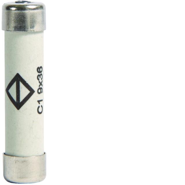 Wkładka bezpiecznikowa cylindryczna C1 9x36mm gG 16A 400VAC L936C1-16 HAGER