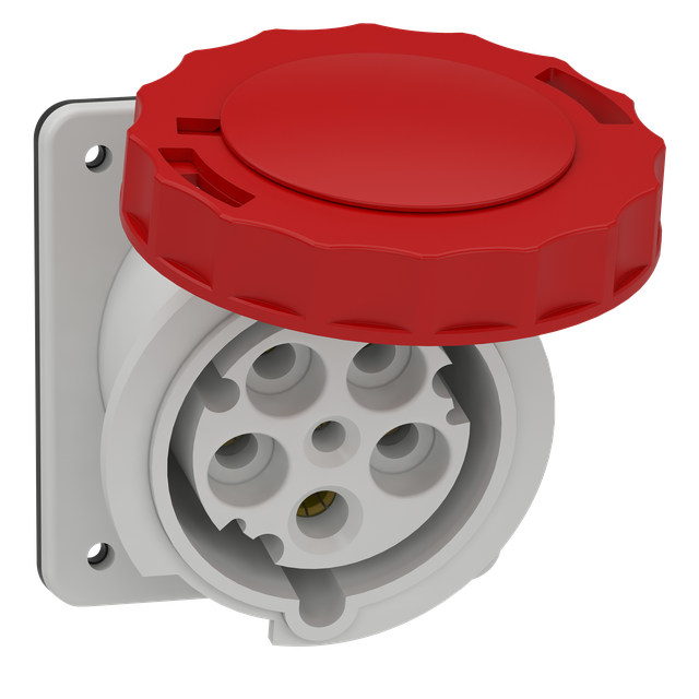 Gniazdo Pratika 380/415 63A 3P+N+Z IP67