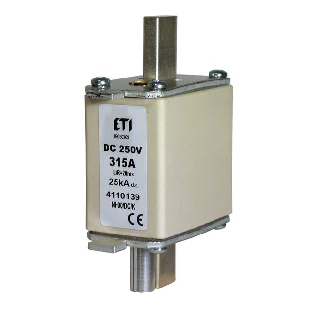 Wkładka topikowa NH DC NH00 250A 250V DC 004110133 ETI