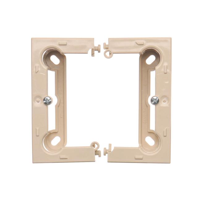 puszki instal. Puszka natynkowa głęboka (40mm) pojedyncza składana beż