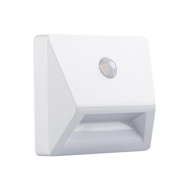 IRS3xAAA LED PIR W-NW Oprawa przyschodowa LED z czujnikiem ruchu na baterie kwadratowa IRS3xAAA LED