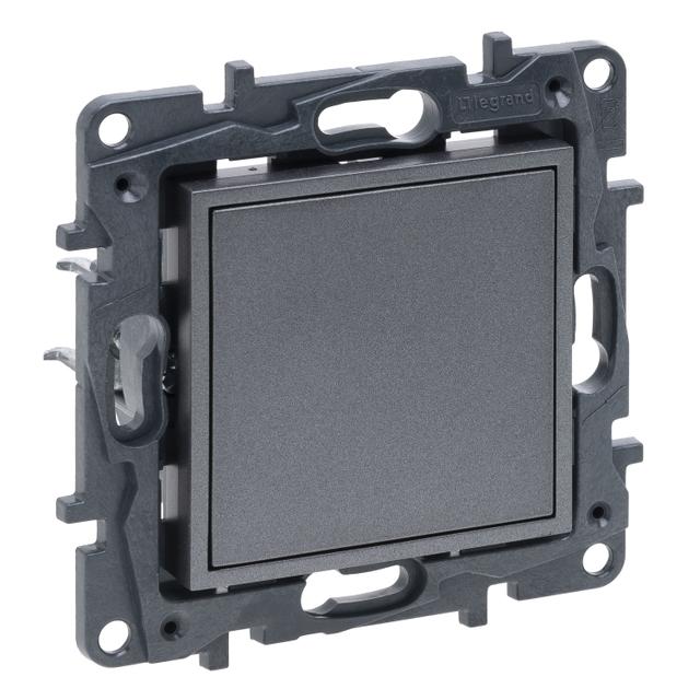 Niloe Step - zaślepka- kolor stalowy, Legrand