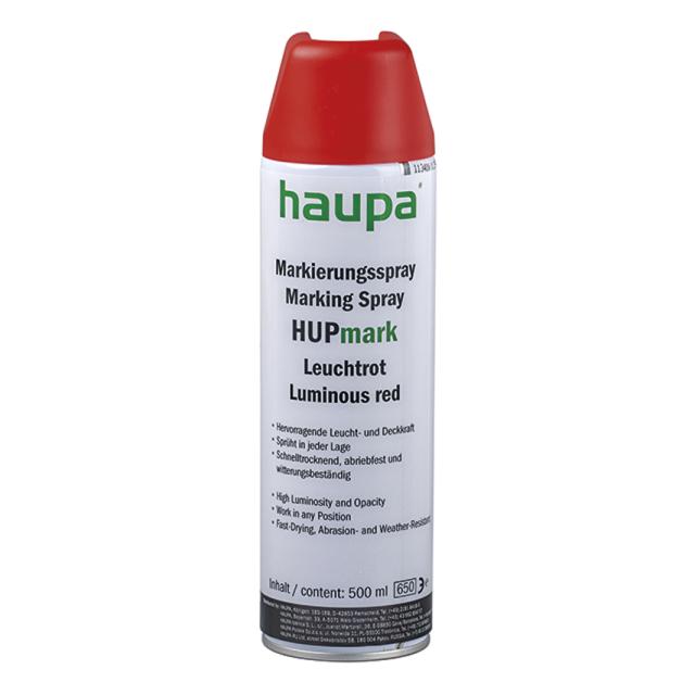 Marker w sprayu HUPmark czerwony 500ml
