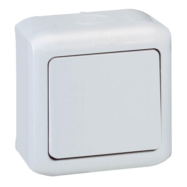 Forix IP44 Łącznik Pojedynczy 10Ax Szary 782380 LEGRAND