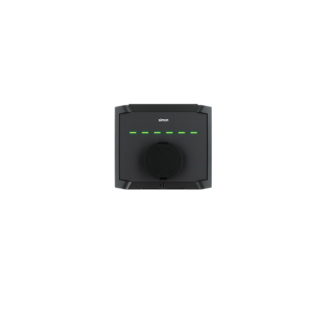 Simon SM34 Residential gniazdo T2 7,4 kW jednofazowa + Bluetooth 0651041-000 KONTAKT