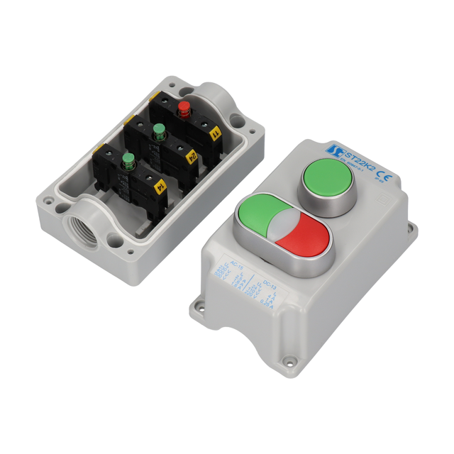 KASETA KOMPLETNA 2-OTWOROWA Z NAP.2KLB/CZ,KZ I 2 DŁAWNICAMI M20