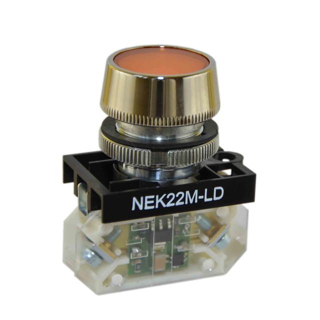 Lampka NEK22MLDB 24-230V żółta