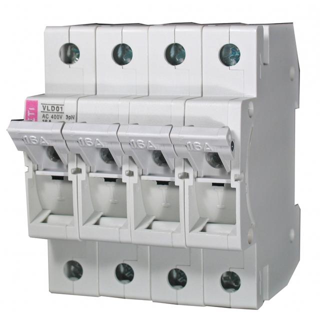 Rozłącznik bezpiecznikowy VLD01 6A 3P+N 002261021 ETI