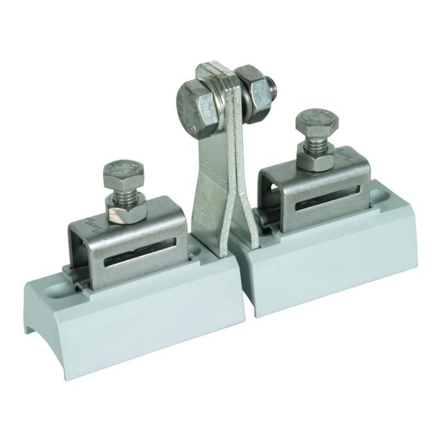 Korpus z zaciskami, część obejmy taśmowej, wersja Ex, stal nierdzewna NIRO