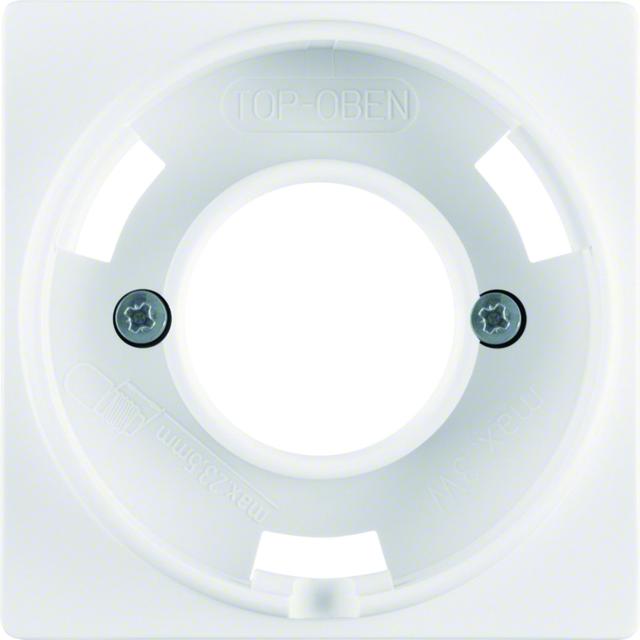 BERKER S.1/B.3/B.7 Płytka czołowa do sygnalizatora świetlnego E14 biały połysk 11988989 11986089 HAG