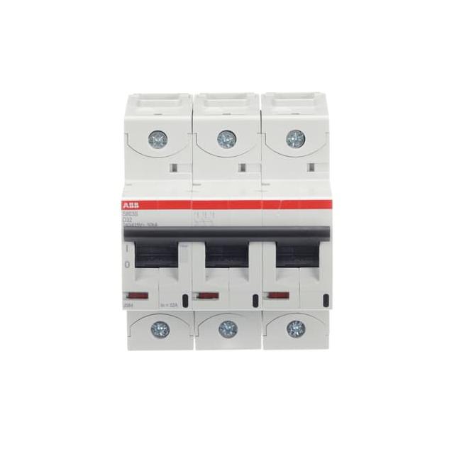 S803S-D32 Wyłącznik nadprądowy 50kA 3P D32A 2CCS863001R0321 ABB
