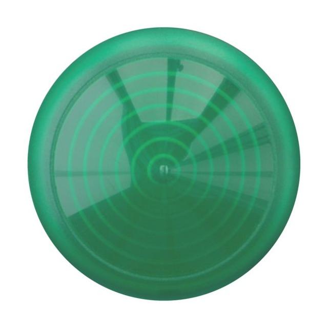 M22-LCH-G Lampka sygnalizacyjna 22mm zielona do żarówek z trzonkiem wystająca 216916 EATON