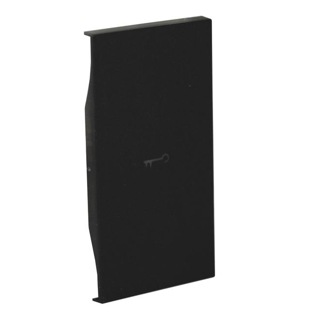 LIVING NOW 'MY HOME' - KLAWISZ Z SYMBOLEM  KLUCZ  - 2 MODUŁY - CZERŃ, Bticino