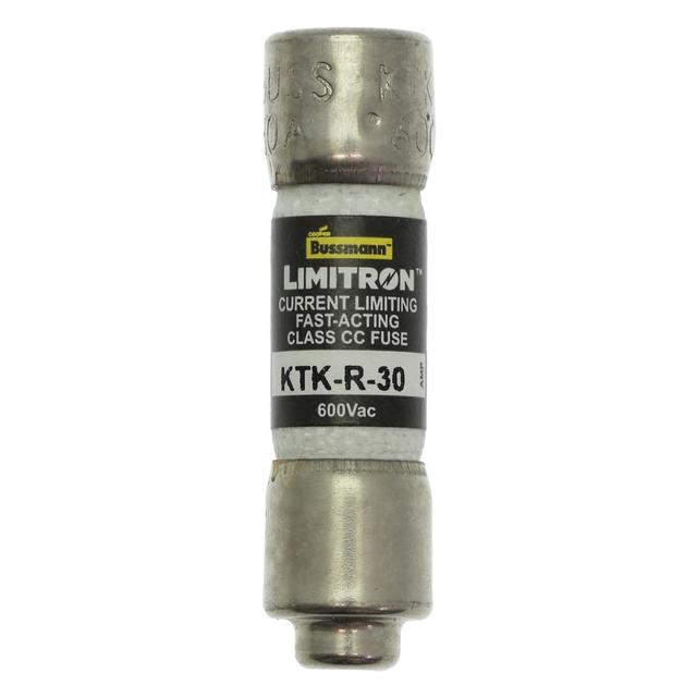 CLASS CC FAST ACTING FUSE 30A 600VAC Limitron Klasa CC KTK-R-30 EATON