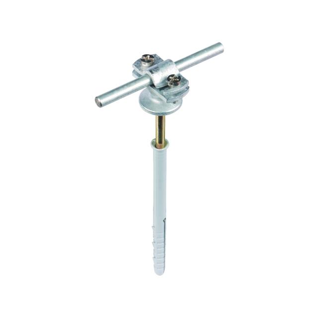 Wspornik do drutu 7-10 mm, z kołkiem 10 mm, do ścian z izolacją 60 mm, ZG