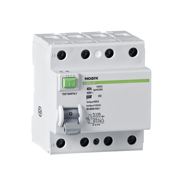 Ex9CL-100 Wyłącznik różnicowoprądowy 10kA 4P 100A 100mA typ S+A 100737