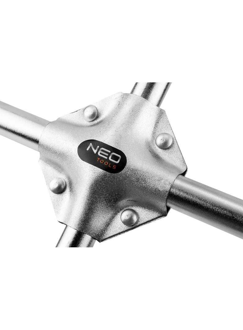 Klucz do kół krzyżakowy, wzmacniany, 17 x 19 x 22 x 1/2" mm