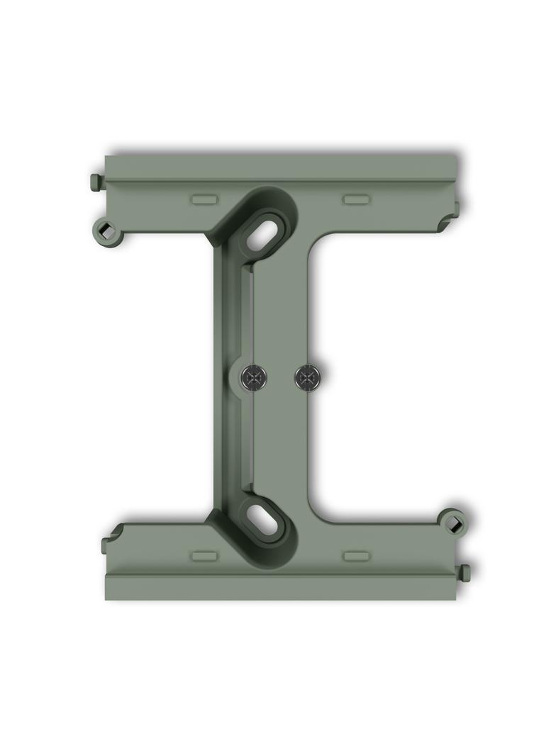 MINI Moduł rozszerzający puszkę natynkową pojedynczą, składaną do ramek wielokrotnych MINI szałwiowy