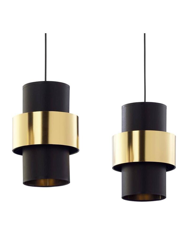 TK-Lighting lampa wisząca Calisto 3xE27 max 60W czarna/złota