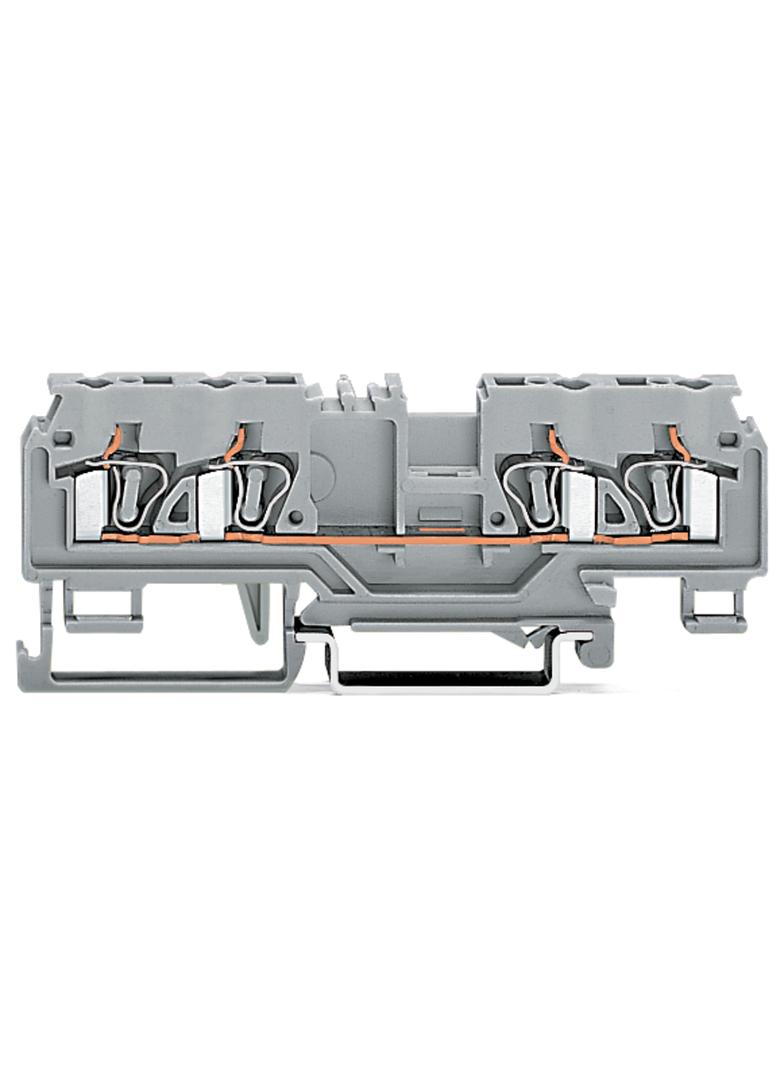 Złączka 4-przewodowa 4mm2 szara /50szt./ 880-831 WAGO