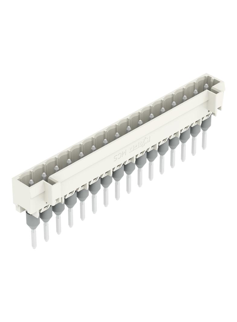 MCS-MIDI Classic wtyk 16-bieg. j-szary raster 5 mm /50szt./ WAGO
