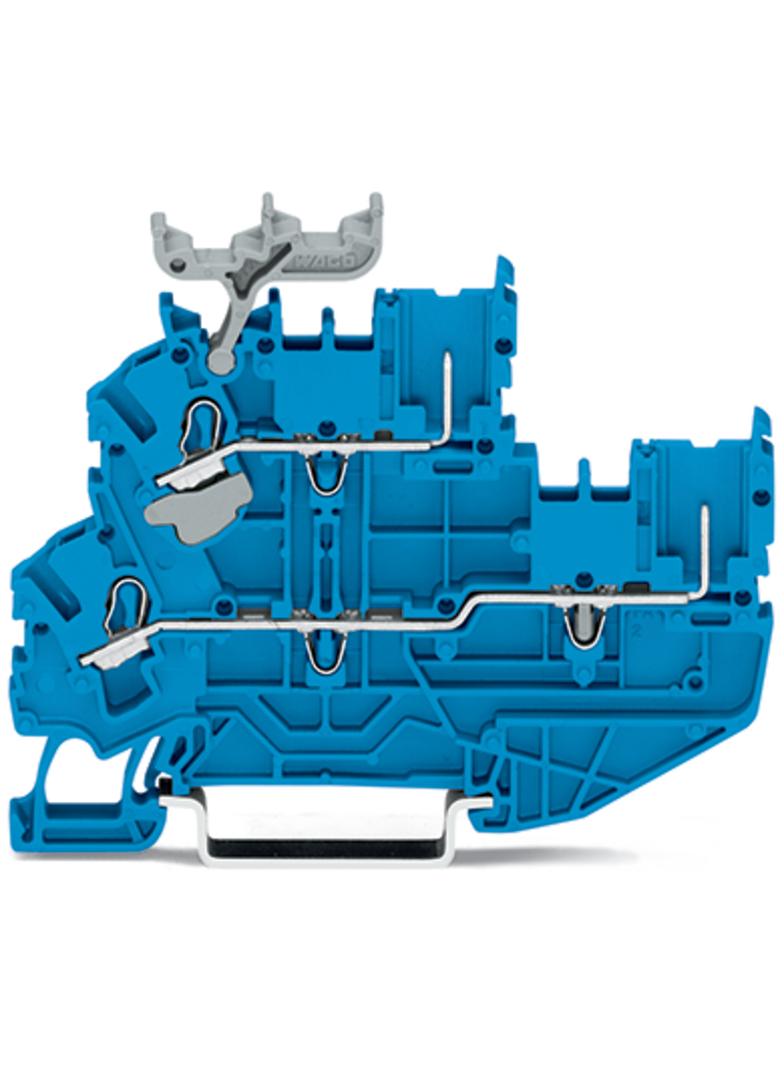 dwupiętrowa złączka 1-przewodowa/1-pinow