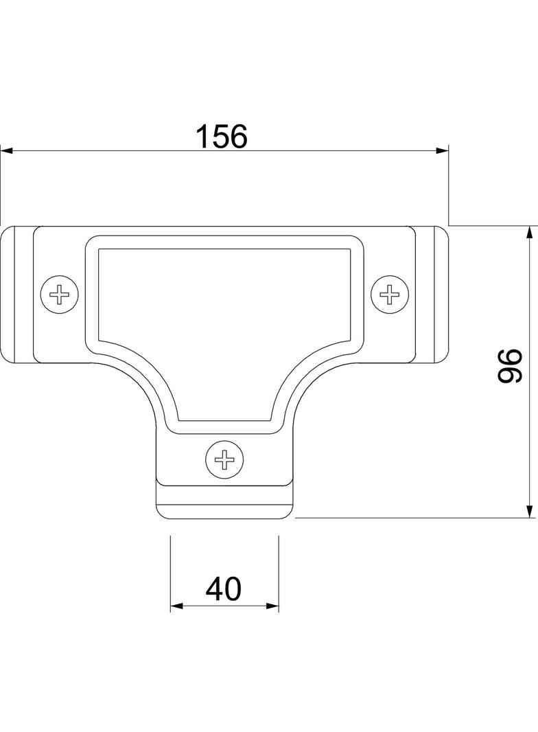 SKT40 W G, Trójnik kontrolny